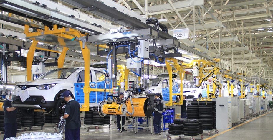 汽車生產線輸送系統(tǒng)的工藝